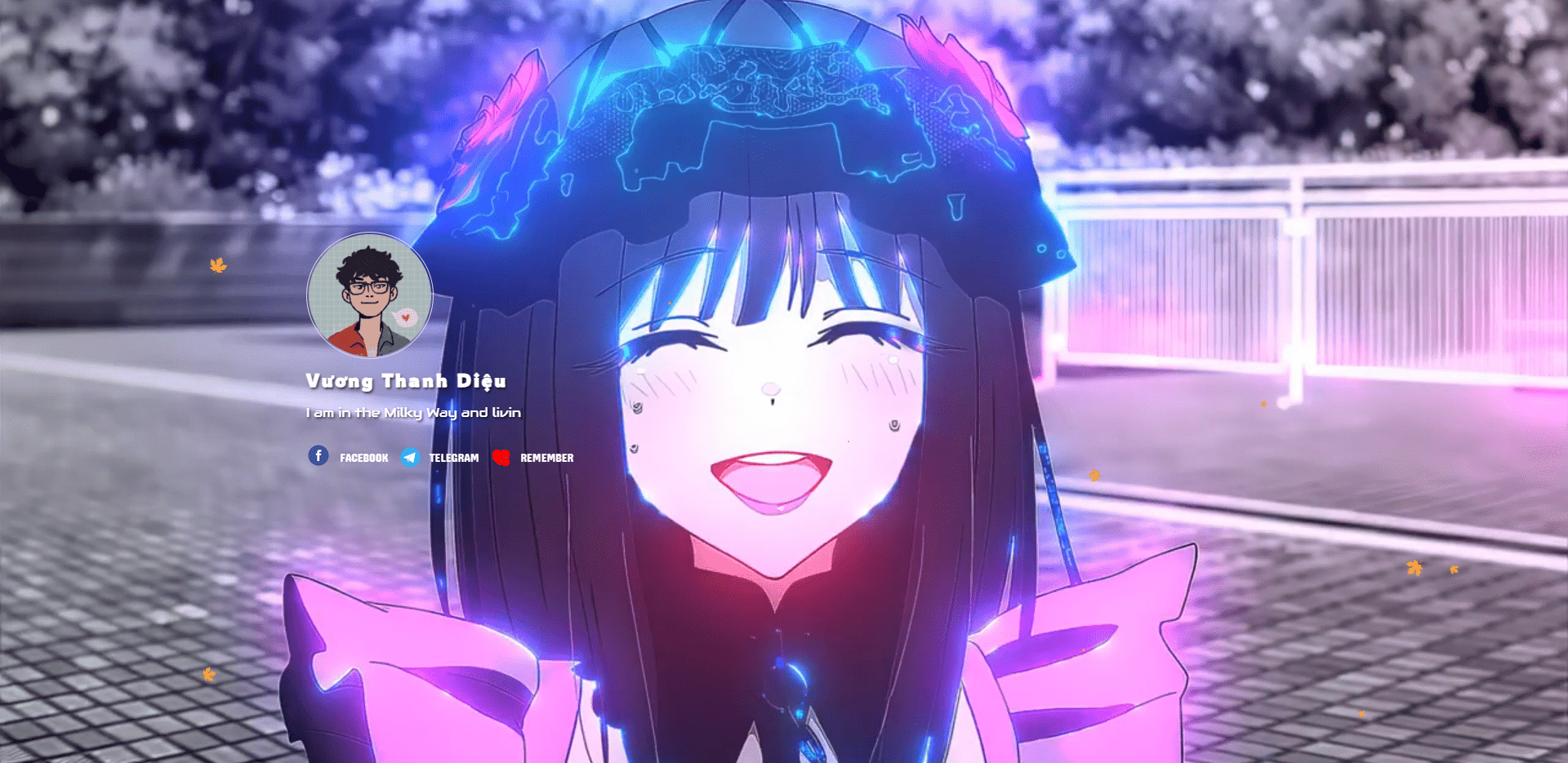  CODE PROFILE SIMPLE CHO AE WIBU ( BG Wallpaper ) - WusTeam